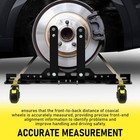 Alignment Tools Automotive  Toe Plates Wheel Alignment Tool  Car Tire Measure Ki