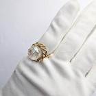 Phantom Of The Opera Ring W stage Used Bead From Chandelier