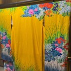 Furisode Kimono Bride s Pure Silk  Kyoto Yuzen  With Hiyoku  Akira Akiyama