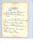 Elmer Smith Photograph Original Louis Van Oeyen Photo 1923 New York Yankees
