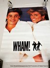 Wham   Make It Big U s  Fan Club Poster   1984   20  X 28   Very Good Condition 
