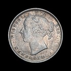 Canada  1899  20 Cents  Silver - Queen Victoria  Newfoundland  London 1