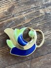 Jacob Tostrup Sterling Silver Enamel  Brooch Norway Norwegian