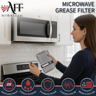 Replacement For Wb06x10608 Ge 5 X 7 62 X 0 09 Inches Microwave Oven Aluminum Mes