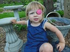 World s Best Eye Patch Lasts For Yrs  Replaceable Elastic  Child Sz  Brick Red