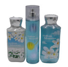 Bath   Body Works Cotton Blossom Mist Gel Lotion  3 Pack  Factory Sealed