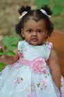 28  Vivid African Toddler Girl Reborn Dolls Can Standing Reborn Baby Doll Gifts