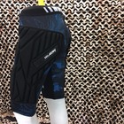 New Hk Army Crash Padded Paintball Slider Shorts - Black blue - Small medium