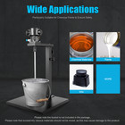 Stainless Pneumatic Paint Mixer Air Agitator Blender Stirrer Ink Mixing Tool