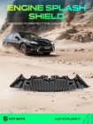 Front Lower Side Engine Splash Shield For Mercedes-benz