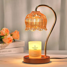 Flower Candle Warmer Lamp With Timer Dimmable Candle Lamp Warmer Christmas Gift