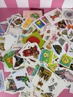 Vintage Sticker Mystery Lot  Set Of 20 Assorted Stickers   Free Shipping