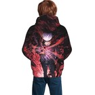 Jujutsu Kaisen Gojo Kids Youth Pullover Hoodie Hooded Sweatshirt With Big Pocket