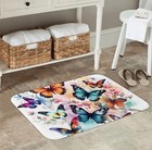Bath Mat Rug Shower Floor Mat Non Slip Quick Dry Super Absorbent Washable Carpet