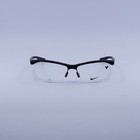Nike Nike 7401 001 Matte Black 58mm Eyeglasses New Authentic