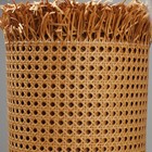 1m Plastic Hexagon Cane Webbing Rattan Webbing Roll Brown Caning Material Usa