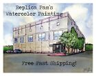The Office Poster Pam s Watercolor Painting Dunder Mifflin Schrute Gift Art