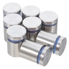  8 Pcs Glass Hollow Nail Screws Mounting Hardware For Picture Frame