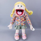 25  Cindy  Peach  Full Body  Ventriloquist Style Puppet  Silly Puppets