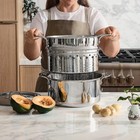 All-clad Copper Core 5-ply 8 Qt Pentola With Lid   Multi-pot Insert