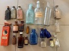 Group Of 20 Vintage antique Apothecary Medicinal Bottles And Jars W catalogs