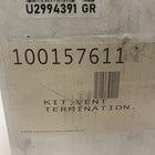 New  Lochinvar  100157611  Sidewall Vent Termination Kit  4in   12g-2 
