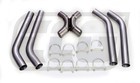 Stainless Steel Ss409 Universal Crossover X-pipe Exhaust System Kit 2 5  Diy Kit