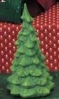  E322 - Ceramic Bisque 5  Village Tree - No Base  No Holes - Ready To Paint