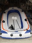 Sea Eagle Pathfinder 4 Person Inflatable Raft Boat W  Pump   Oars Kayak River