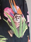 On The Byas Black Tropical Ewoks   Floral Swim Board Shorts