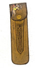 Vintage Pendleton Ore Bronc Rider Leather Knife Letter Opener Holder Sheath