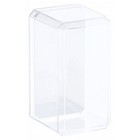 Pioneer Plastics Clear Case For 1 64 Scale Cars  mirrored  3 5  X 1 625  X 1 75 