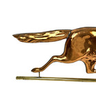 Antique Copper Running Horse Weathervane Topper Primitive Folk Art 30 
