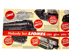 Original 1947 Lionel Trains Consumer Catalog 36 Pages Vintage Train Collectible