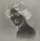 Antique 1900s Stage Actress Glass Negative Plate 5  X 7  Circus Vaudeville 