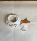 Vintage 1958 Holt Howard Pixieware Ketchup Condiment Jar Mcm Retro Dish  