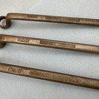 Gordon Tools - British Whitworth Double Box Wrench Set 3 Pc Vintage