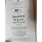The Invention Of Love Royal National Theatre Playbill Tom Stoppard Richard Eyre