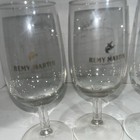 Set Of 4 Remy Martin Cognac Brandy Wine Stem Glasses 
