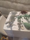 Vtg Marx Figures Prehistoric Play Set Dinosaurs 1971     17 Piece Set   Nice
