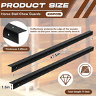 20 Pcs 47 5  L X 1 5  W Horse Stall Chew Guards With Screws Pre-drilled Mounting