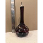 Antique Amethyst Glass Barber Bottle 9 5    Hand Blown Victorian Perfume Bottle