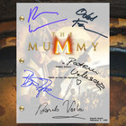 The Mummy   The Mummy Returns Combo Script Set   Signed Autograph Reprints