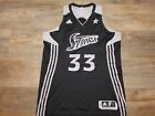 San Antonio Silver Stars Sophia Young Wnba Game Used Basketball Jersey L Sewn