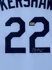 Clayton Kershaw Hand Signed Autographed Swingman Jersey Dodgers Custom Frame Bas