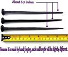 3 Pcs Hand Forged Nails hand Forged Crucifixion Nails jesus Cross iron Nails jes
