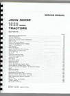 John Deere 1020 Tractor Service Shop Repair Manual Gas   Diesel Row Crop Sm2071