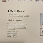 Onc K-27 Aeronautical Chart Map Defense Mapping Oncxxk27 42 x56   Caribbean