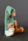  jesse  Ready For Bed Bear Hand-stitched Ooak Bear 2006 By Nancy Hare