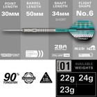 Target Darts Hydro Steel Tip Dart Set  21g 22g 23g 24g 25g 26g  barrel 01 02    